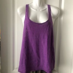 Roxy Wrap Top in Bright Purple size XL fits small